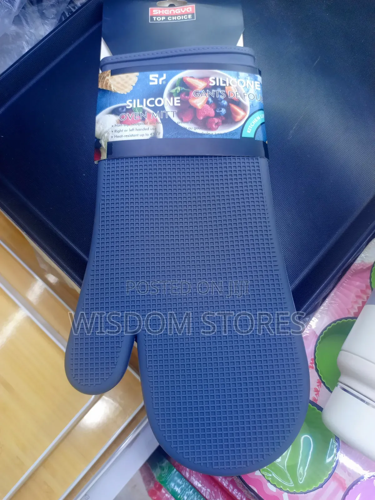 Shengva Top Choice Silicone Oven Mitt.
