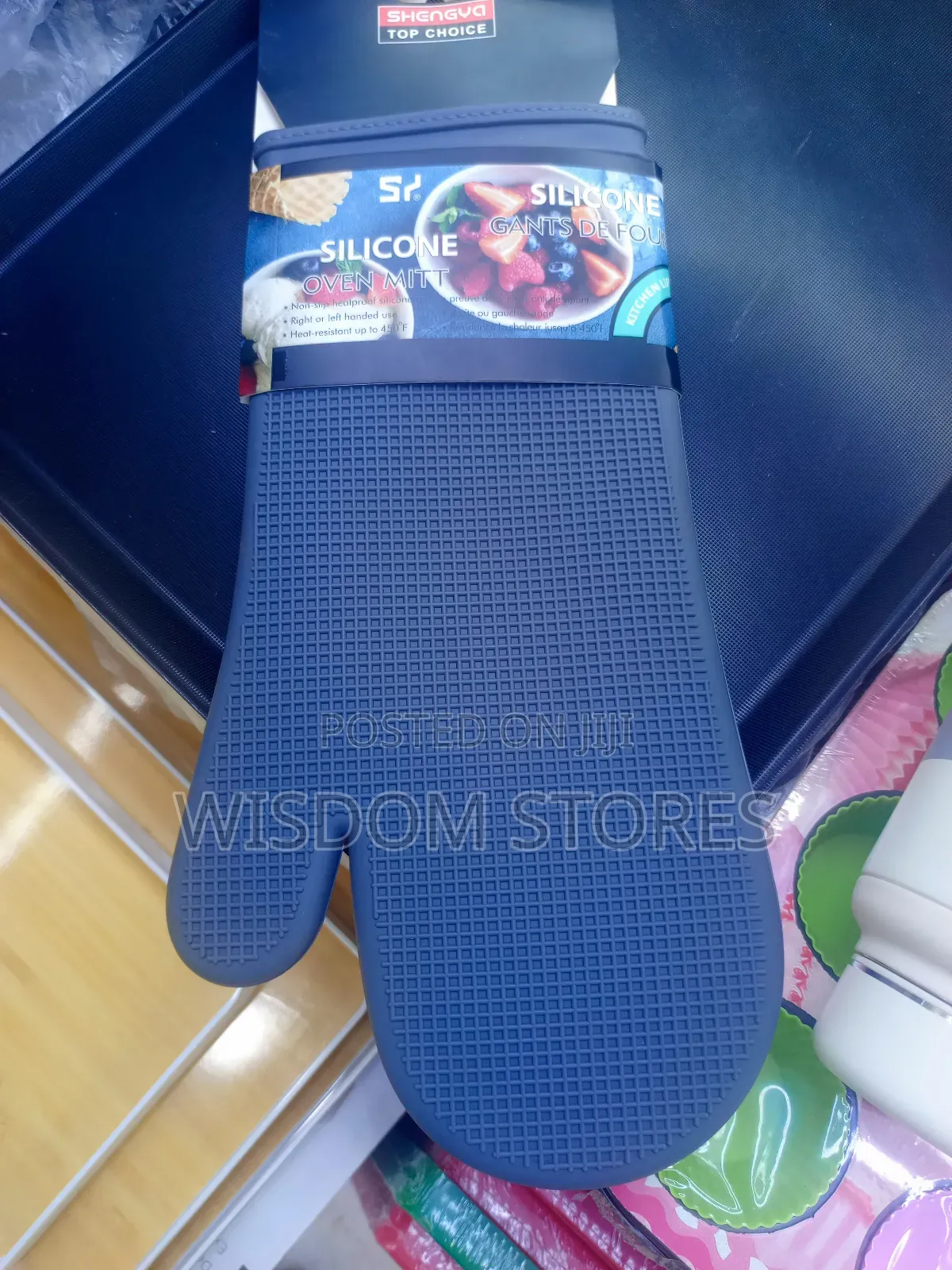Shengva Top Choice Silicone Oven Mitt.