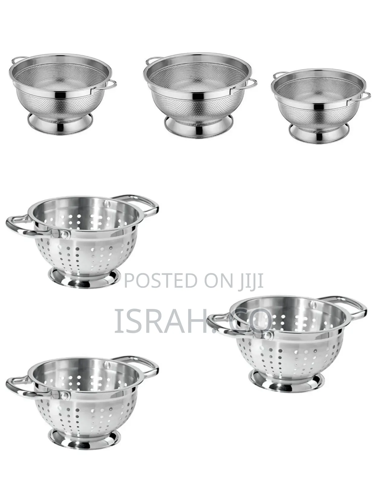Other 36cm Rice,Vegetable Washing Strainer/Colander- Silver