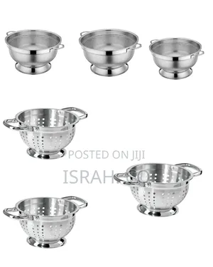 Other 36cm Rice,Vegetable Washing Strainer/Colander- Silver