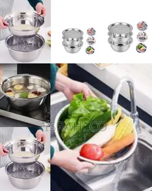 Other 3 In1 Colander Basin, Grater Strainer Rice Drain Basket