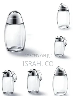 Acrylic Salt Pepper Shaker Oil Vinegar Honey Condiment