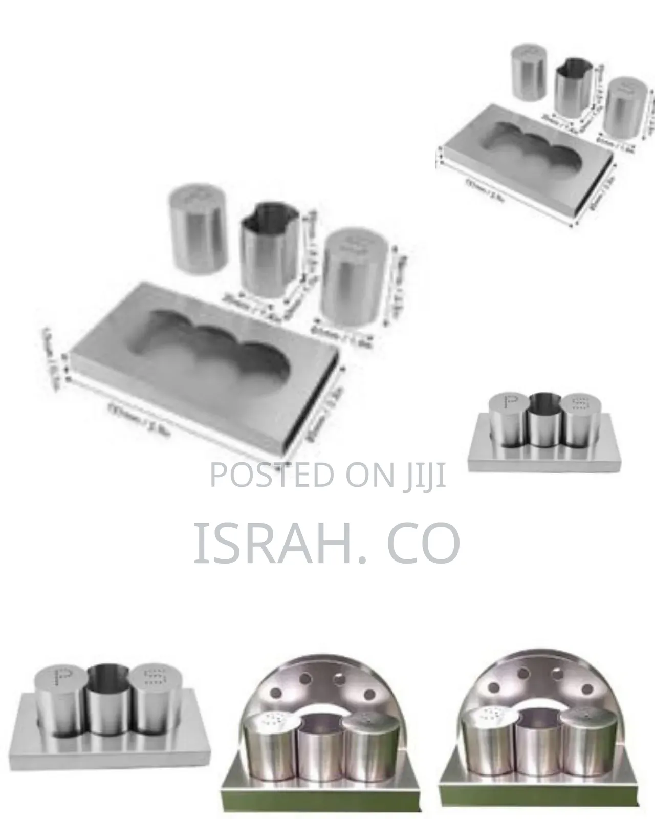 Stainless Table Set With Napkin Holder Toothpick Dispenser Pepper