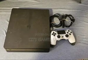 Sony Playstation 4 Slim 1tb Console, Controller, Cords