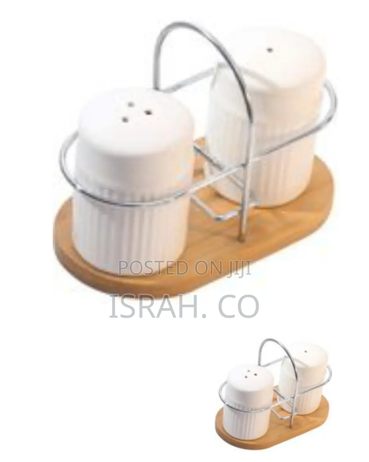 Cakematters Classic Porcelain Salt and Pepper Shakers for Table .