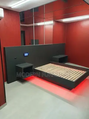 Modern Floating Bed of 5x6 Feet