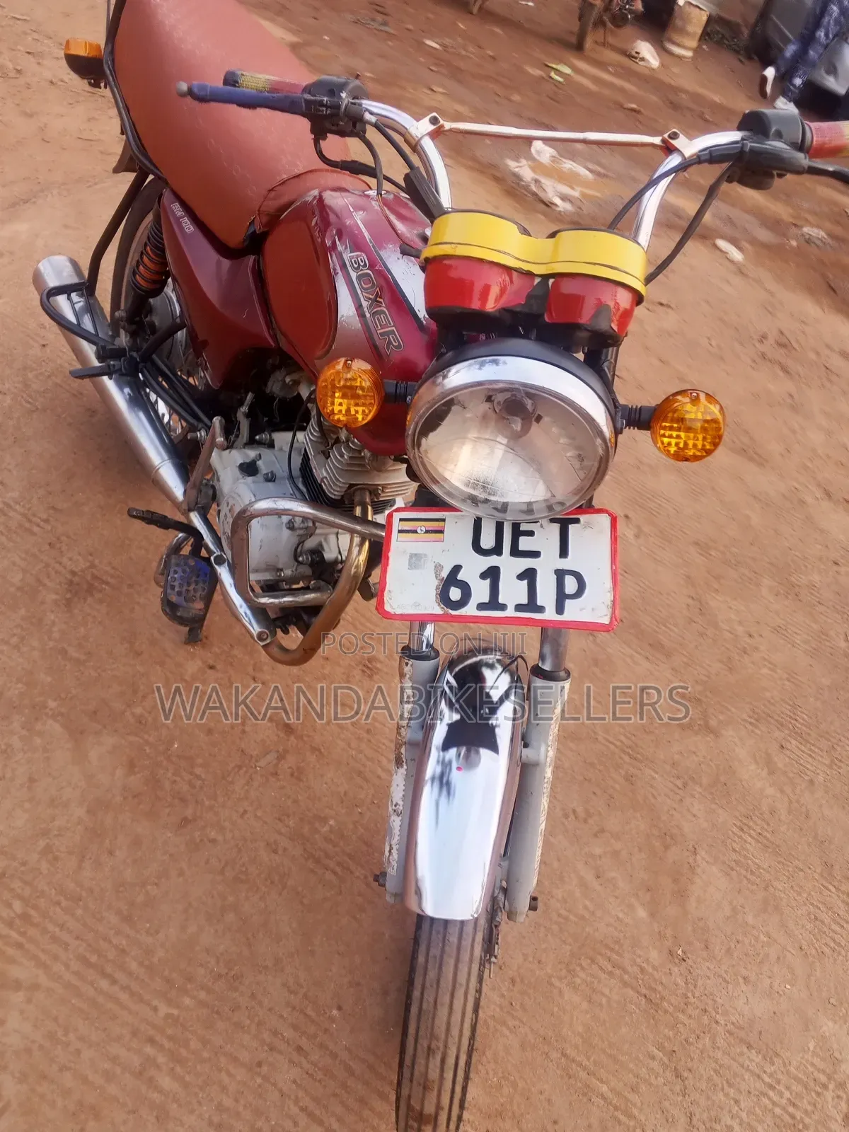 Bajaj Boxer 100 2019 Red