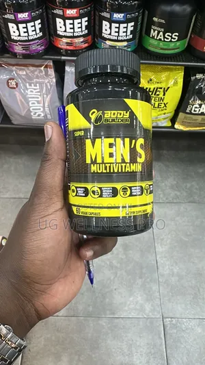 Body Builder Super Men's Multivitamin, 60 Capsules
