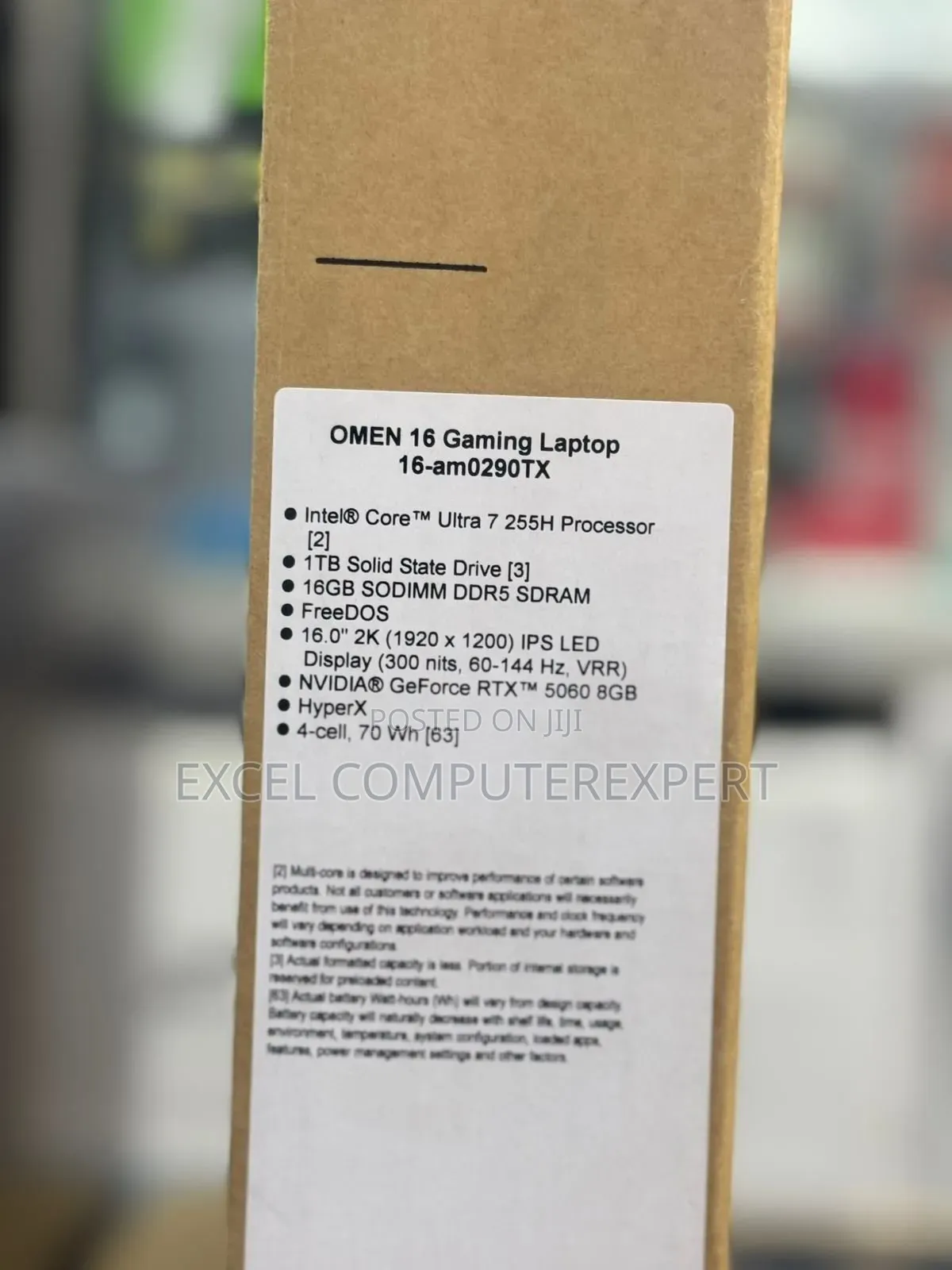 New Laptop HP Omen 16 16GB Intel Core Ultra 7 SSD 1T