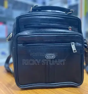 Men’S Leather Crossbody Bag