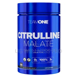 Team One Life Citrulline Malate, Unflavored, 66 Servings