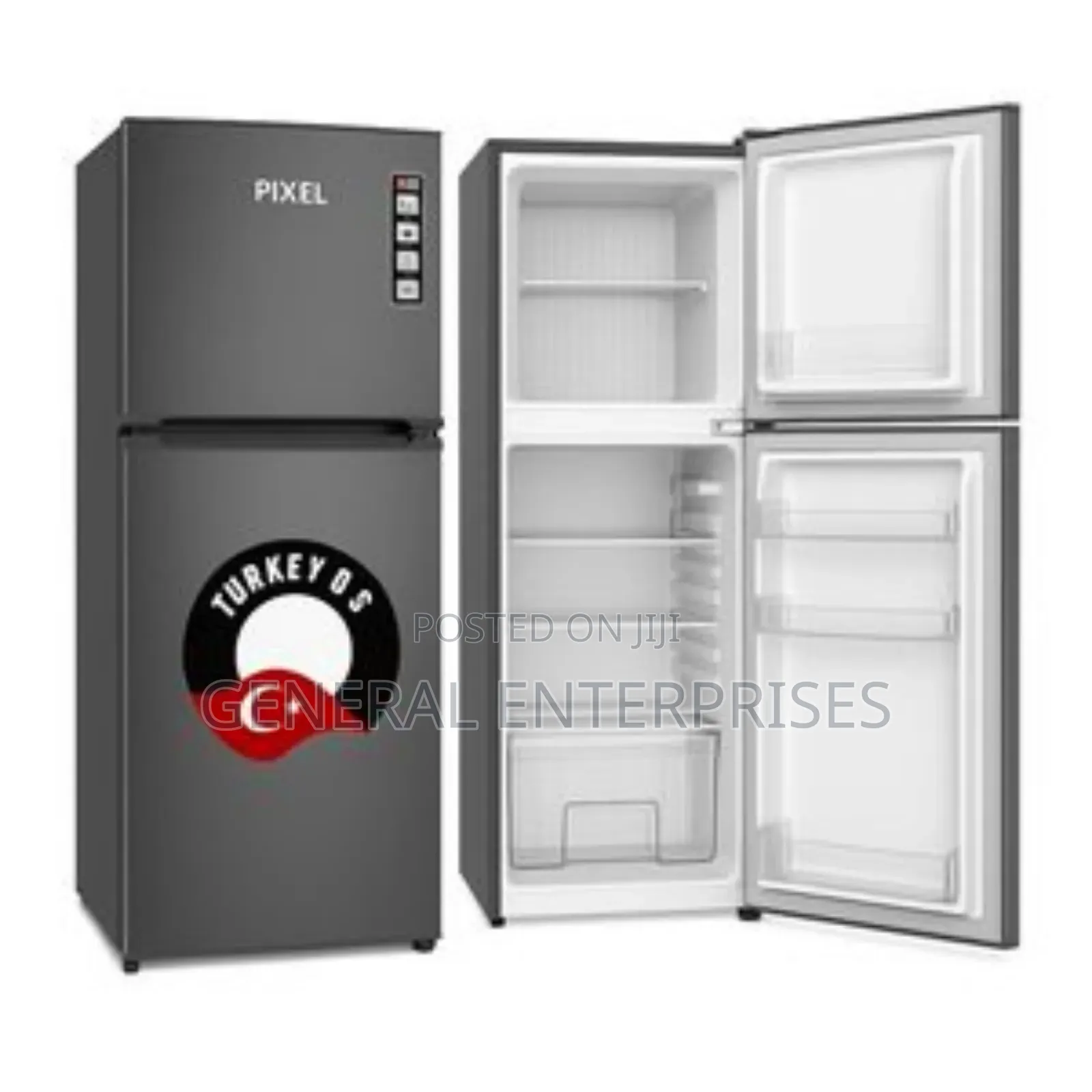 Pixel 160l Double Door Refrigerator.