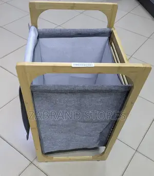 Foldable Bamboo Laundry Hamper