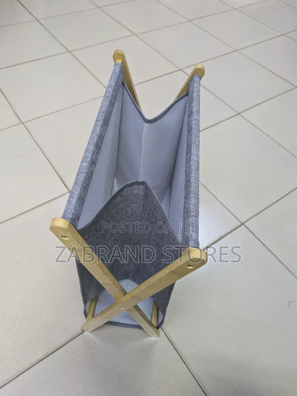 Bamboo Foldable Laundry Basket