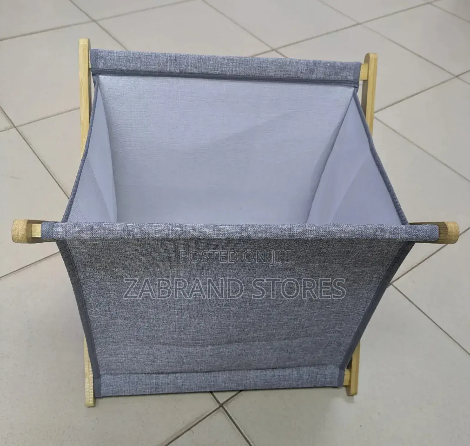 Bamboo Foldable Laundry Basket