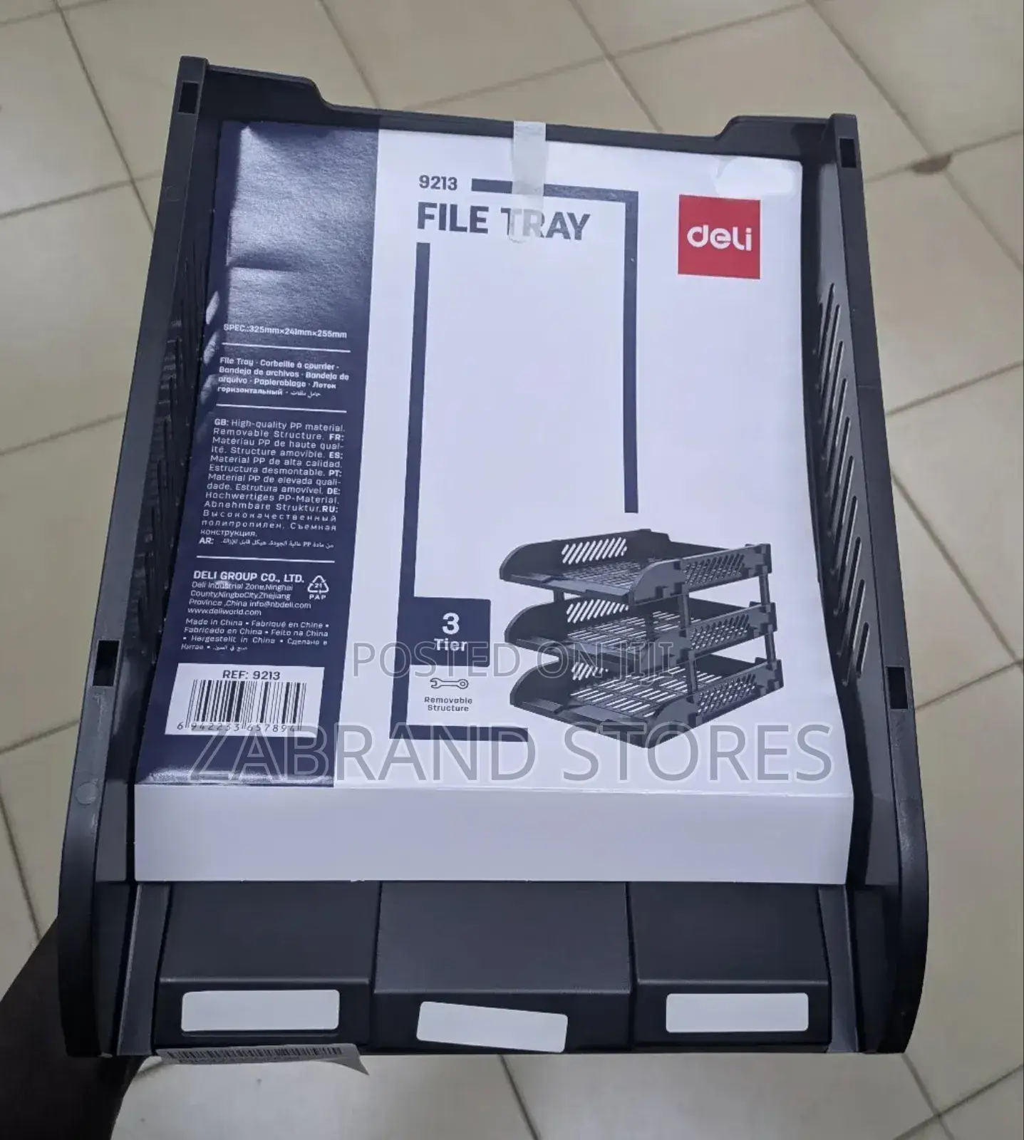 3 Tier File Tray