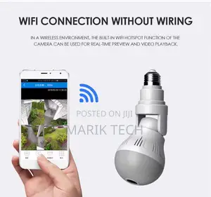 V380 Pro Bulb Spy Camera