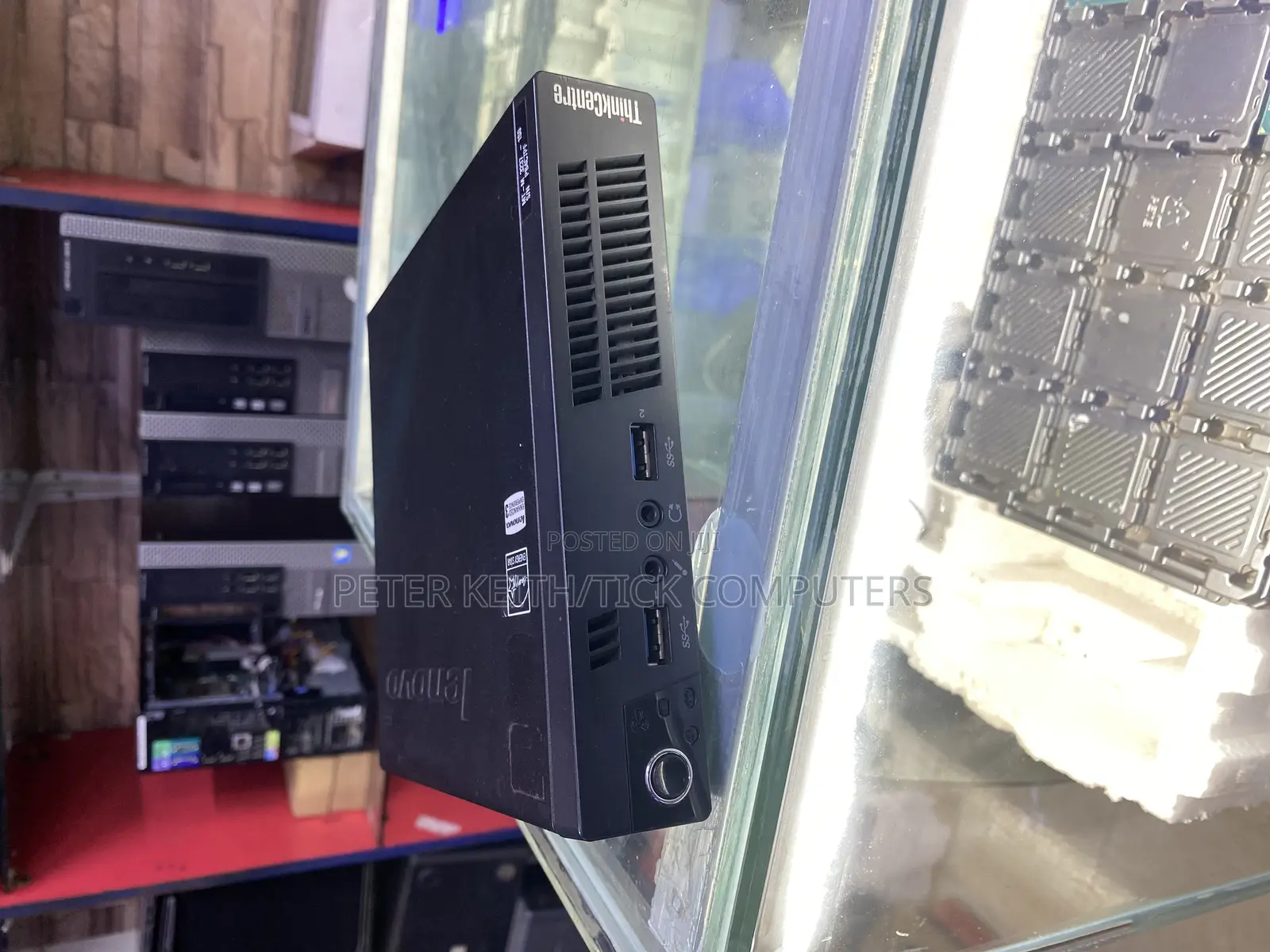 Desktop Computer HP ProDesk 600 G3 4GB Intel Core i3 HDD 500GB