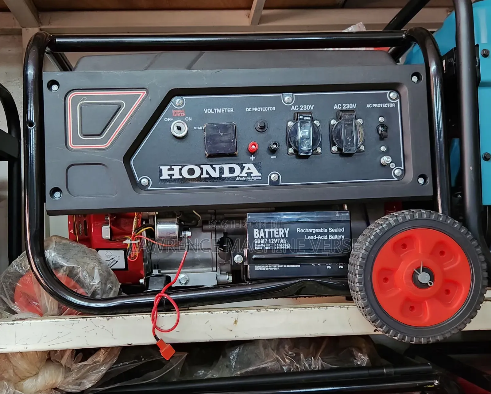 Gasoline Honda Generator 4kva Key Start