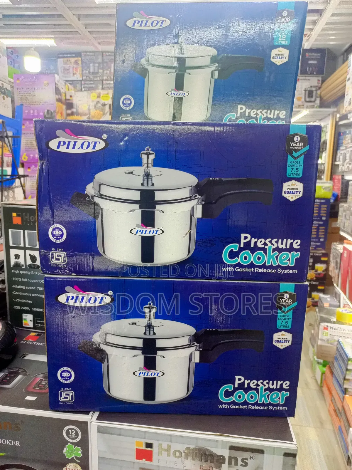 Pilot Pressure Cooker.