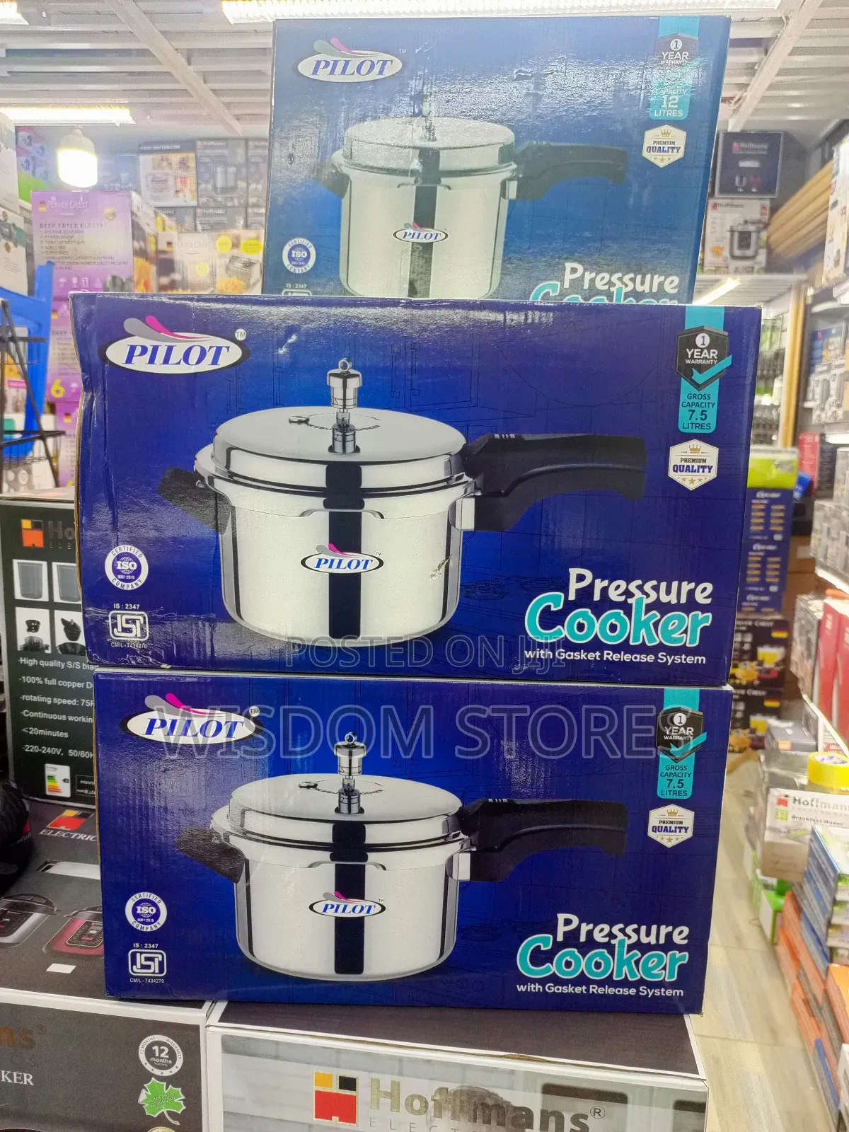 Pilot Pressure Cooker.
