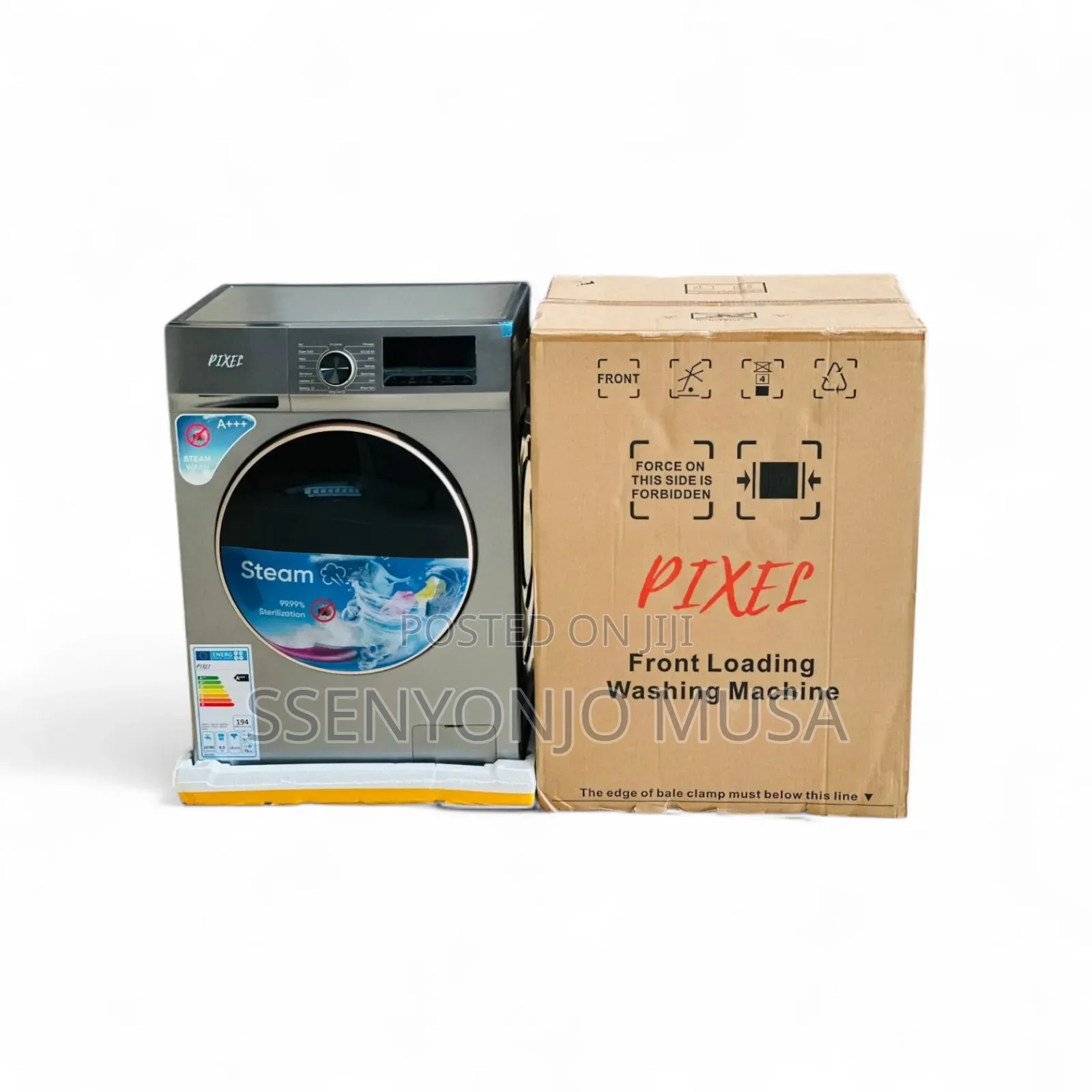 Pixel 8kg A+ Energy Efficient Front Load Washing Machine