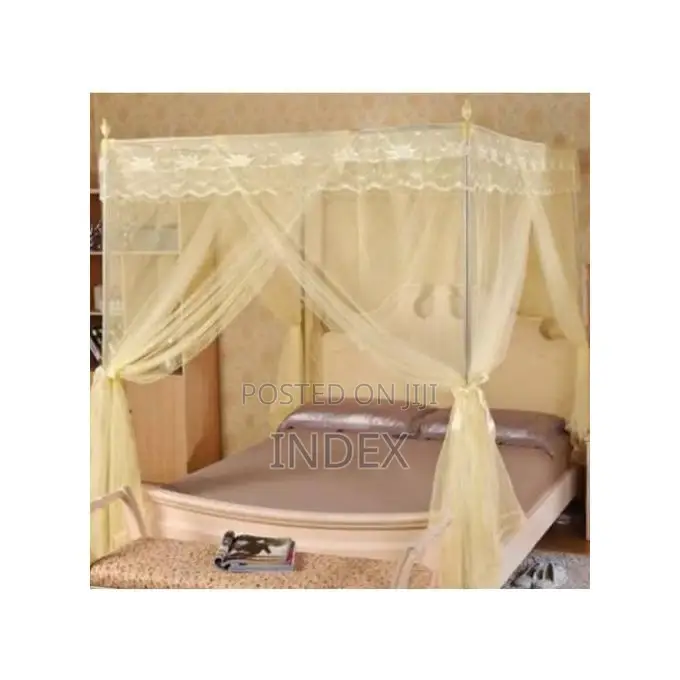 Flat Mosquito Net Without Metal Stands - Cream