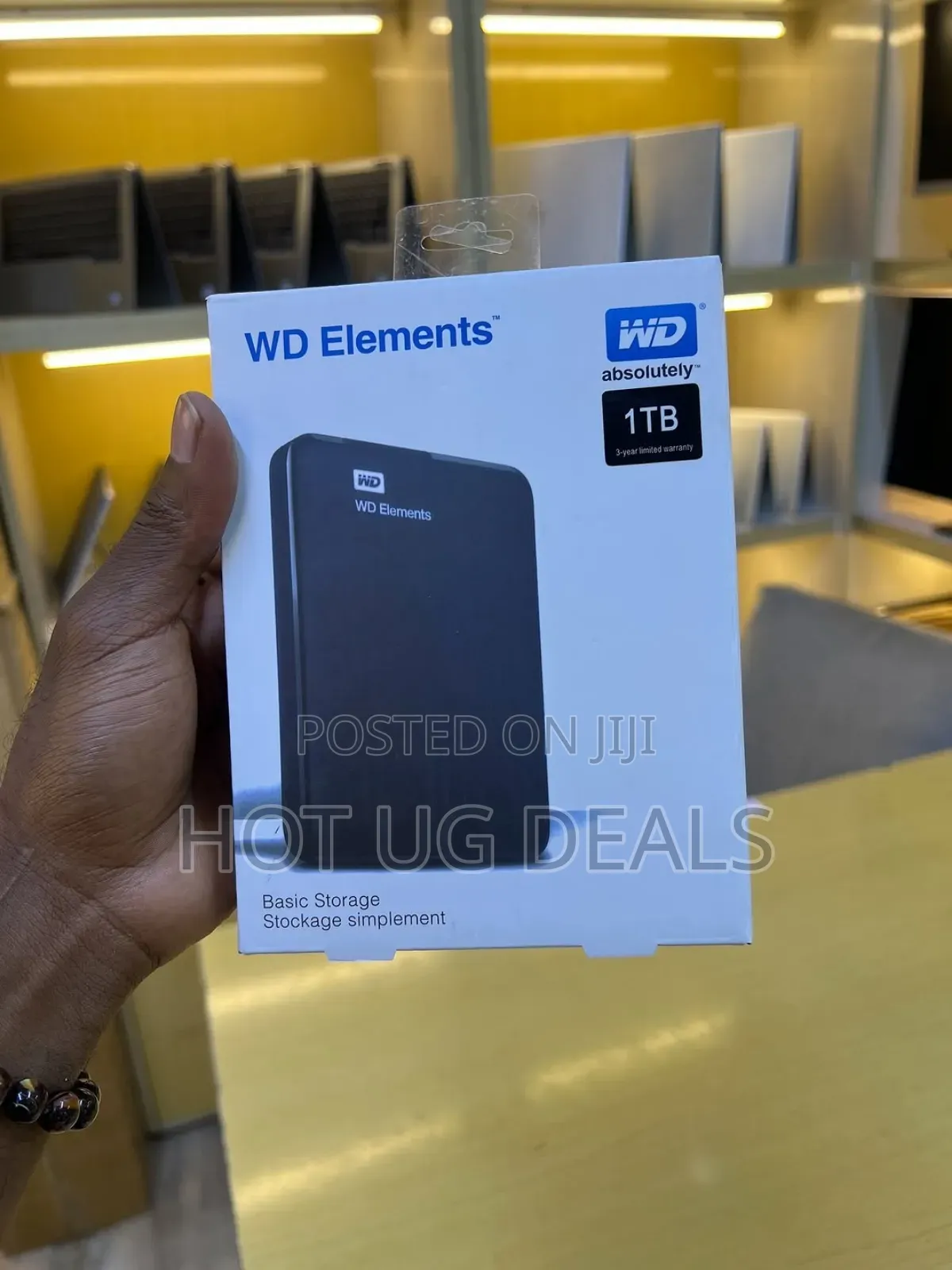 Western Digital Digital 1tb 3.0 Wd External Hard Disk - Black