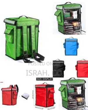 Portable Food Delivery Bag 42l Thermal Heat Insulated Cooler Bag .