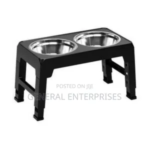 Adjustable Elevated Dog Bowl Set
