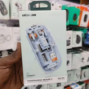 1600 Dpi Greenlion Transparent Mouse 2