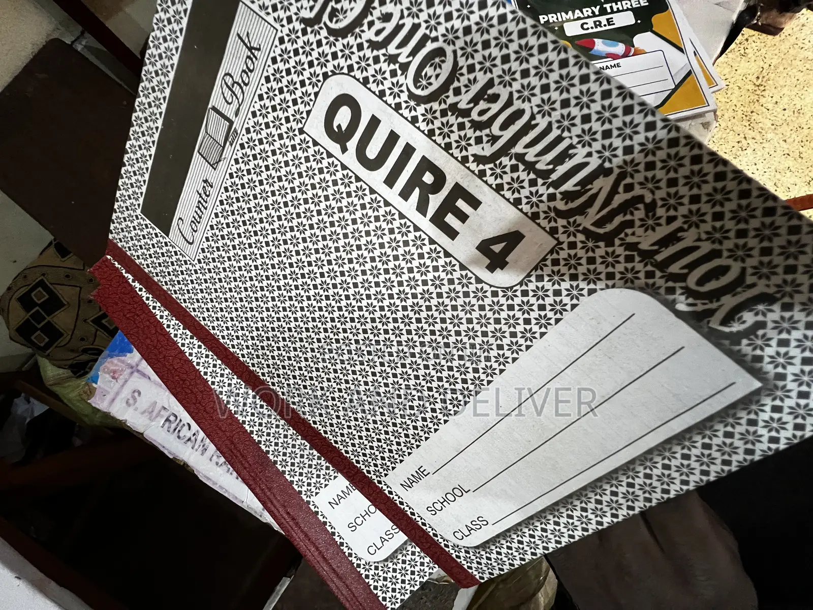 Quire 4 Black Books