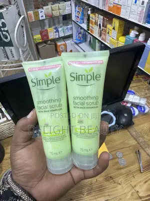 Simple Soothing Facial Scrub