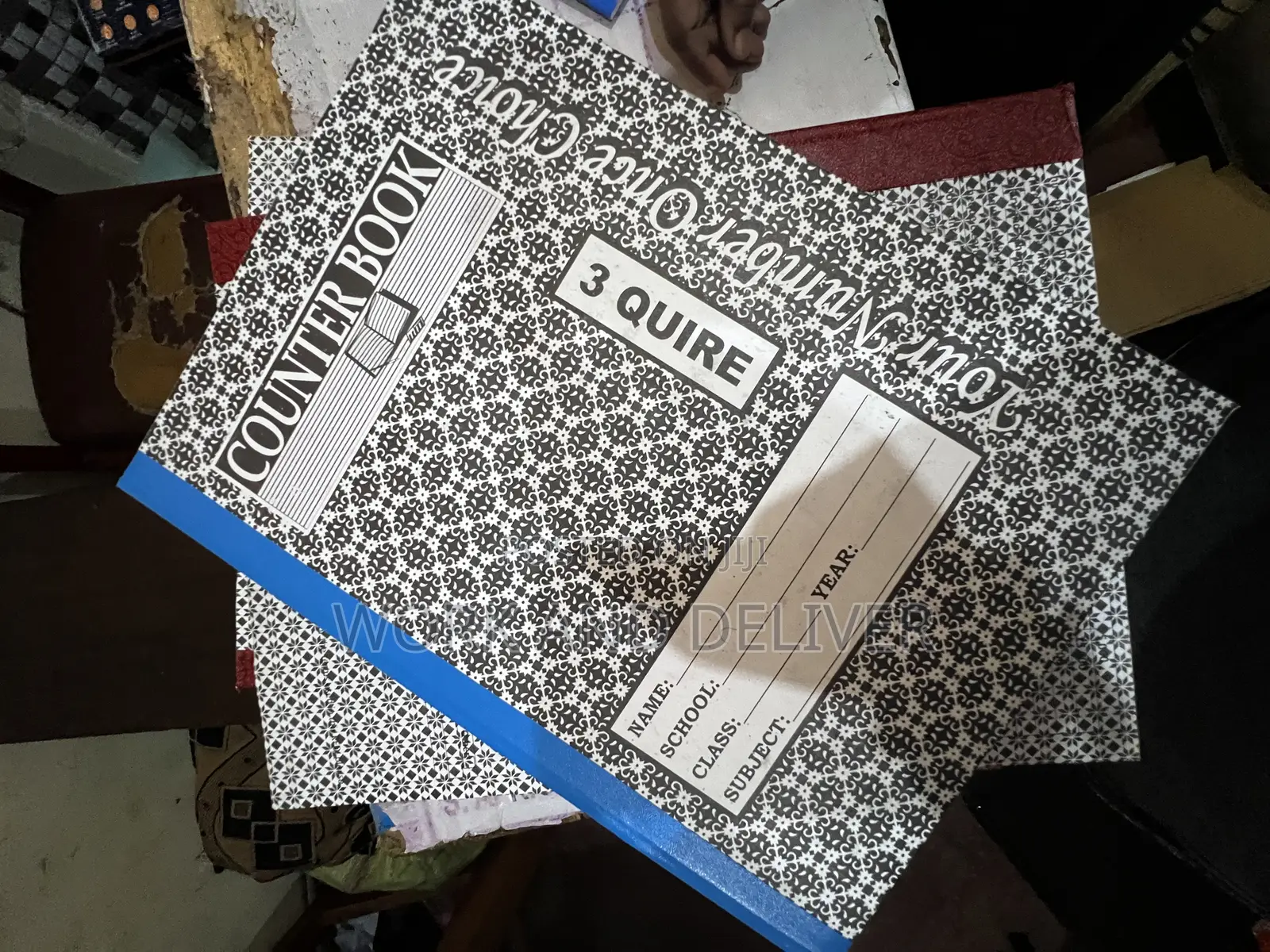Quire 3 Black Books