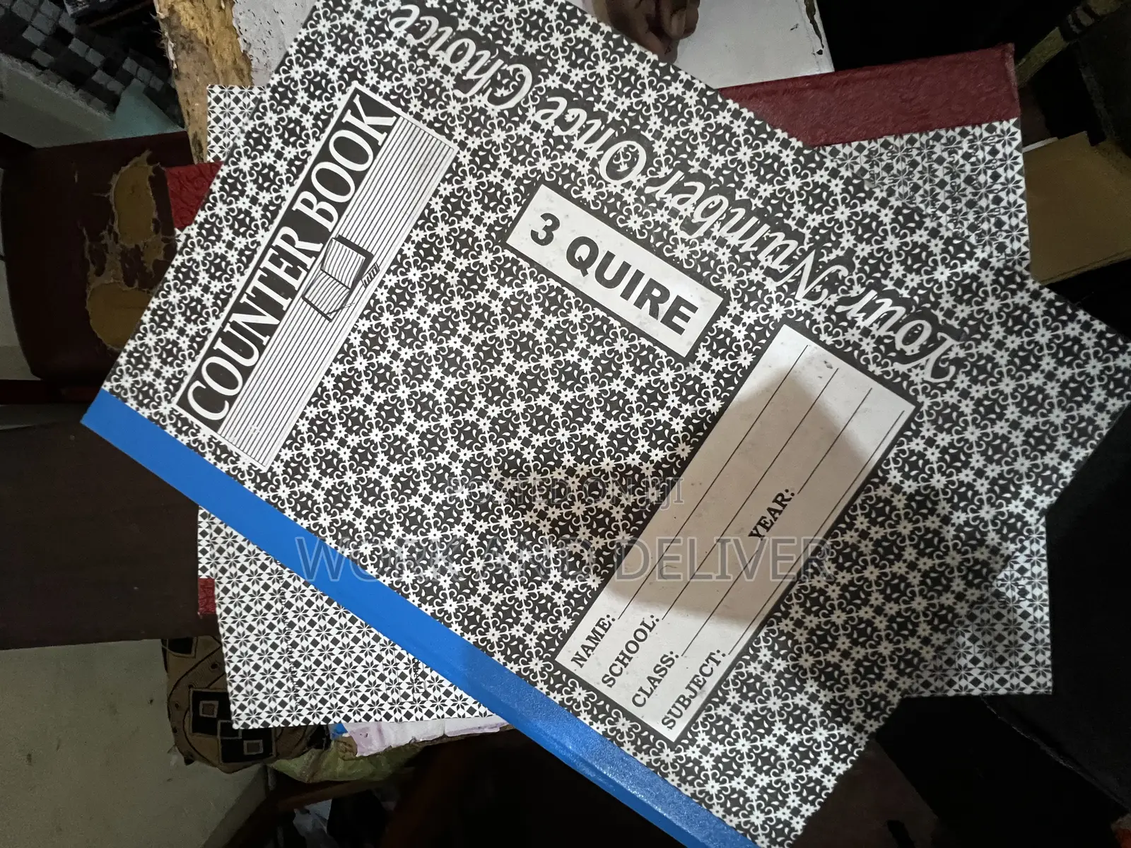Quire 3 Black Books