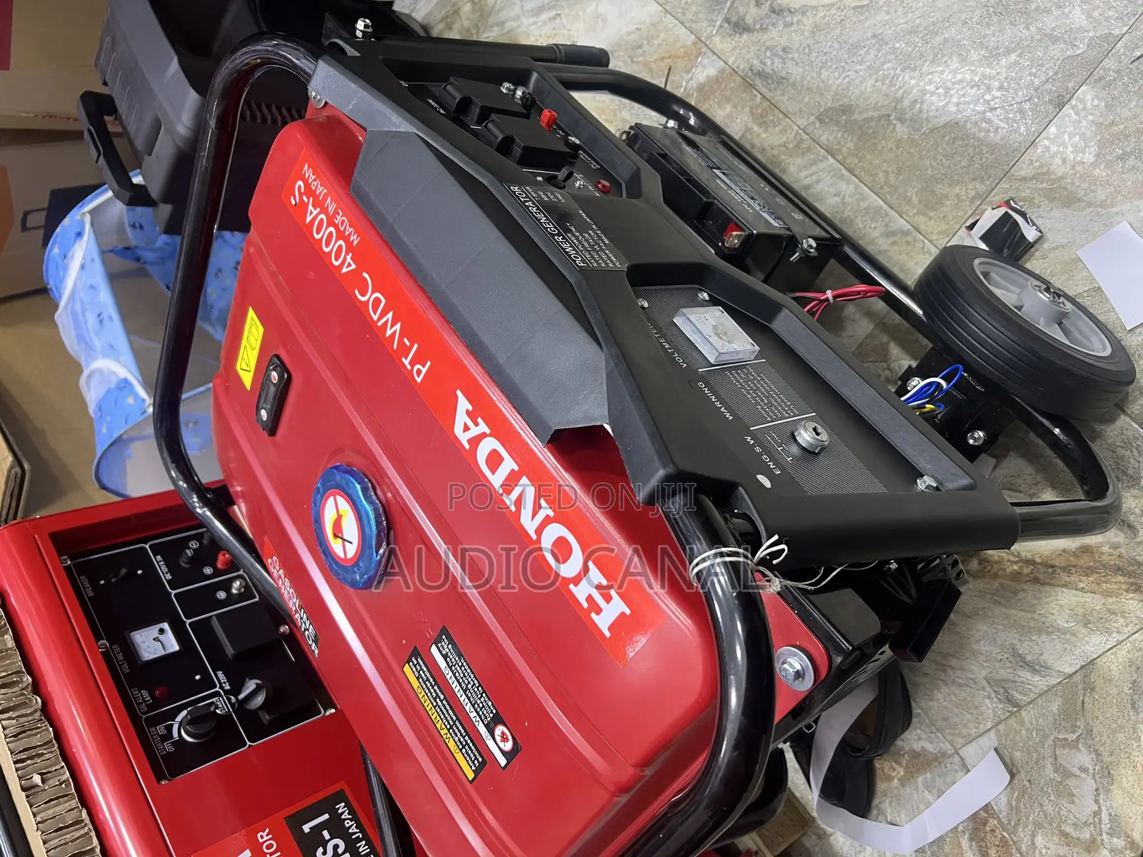 Honda Pt— WDC 4000a-S Petroleum Generator