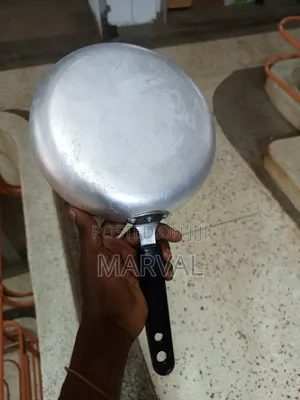 Aluminum Frying Pan - Silver