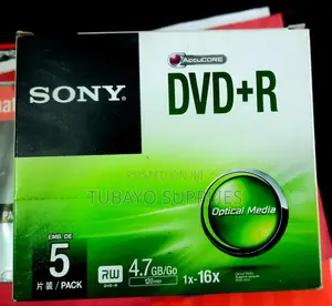 Sony Dvd-r And Cd-r