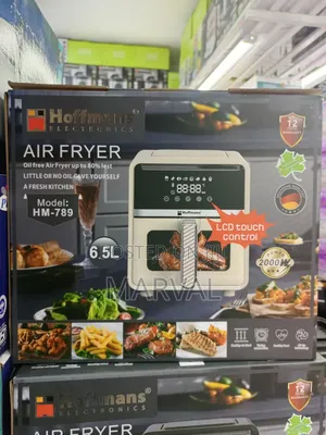 Hoffmans Electronics Air Fryer (Model Hm-789) - 6.5-Liter