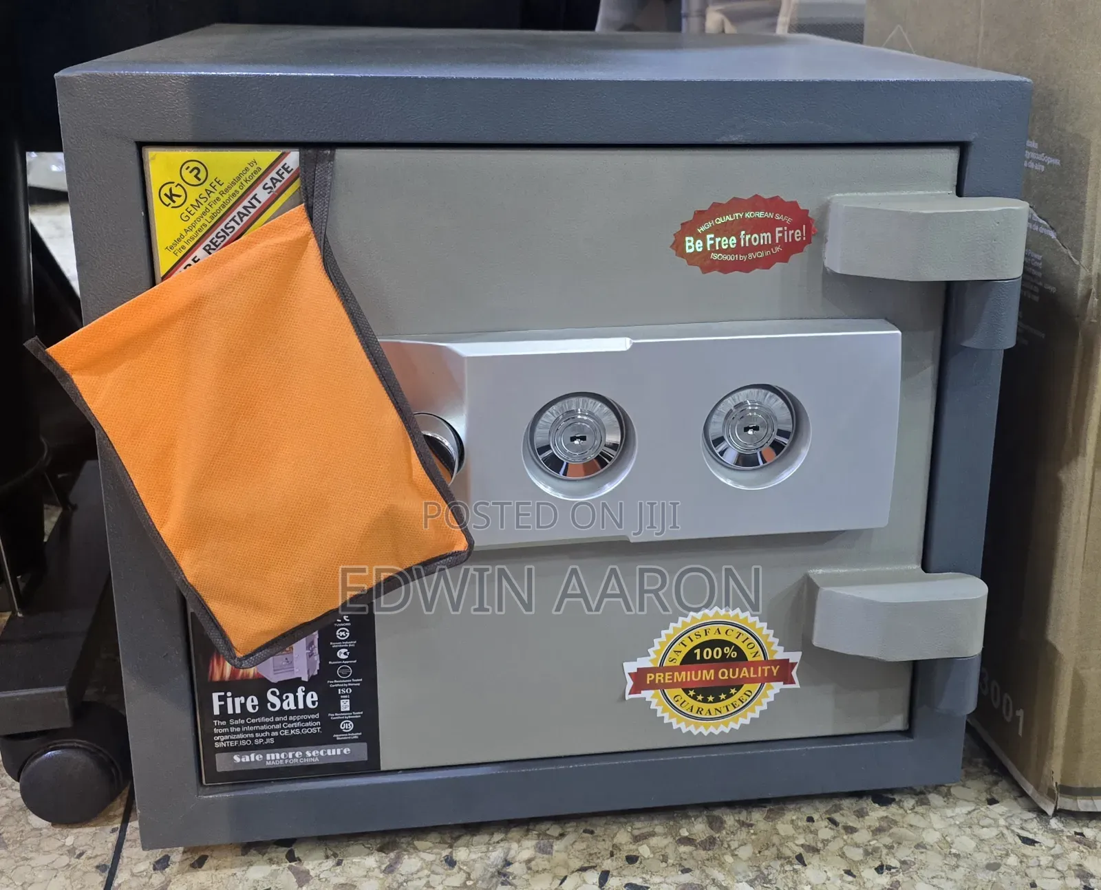 Gemsafe Fire Resistant Safe Box