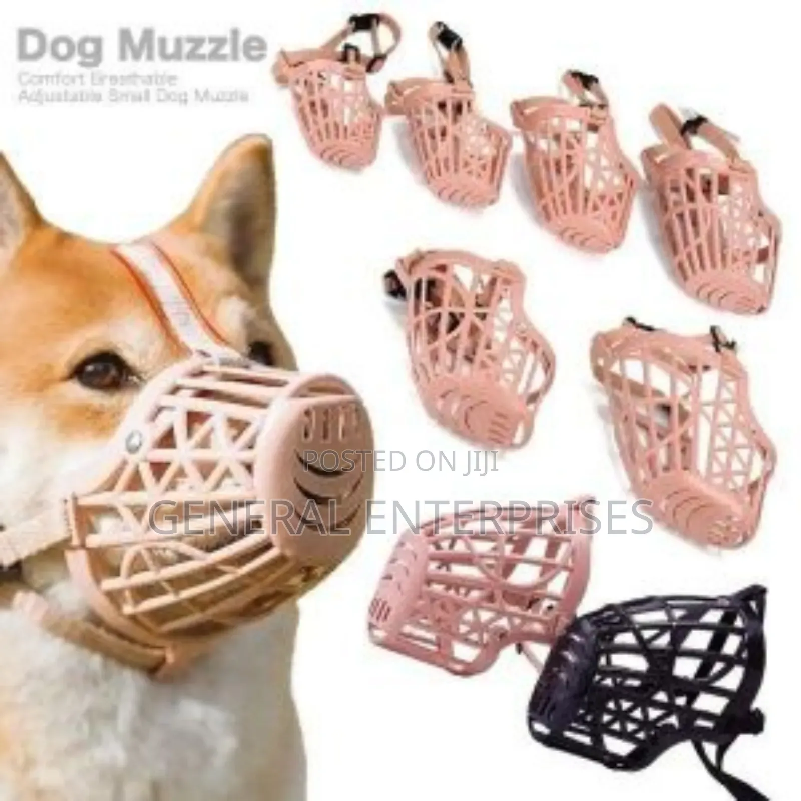 Plastic Basket Dog Muzzle Designed for Safety and Training.
