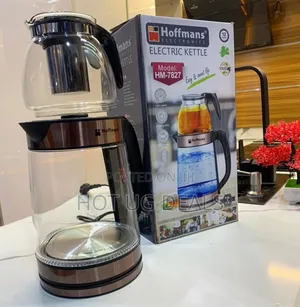 Hoffmans Transparent Electric Kettle 2.2ltrs - Transparent