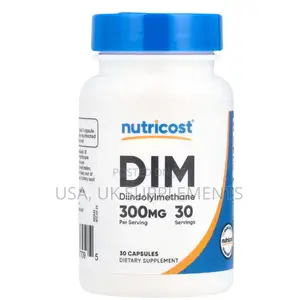 Nutricost Dim(Diindolylmethane) 300mg 30capsules