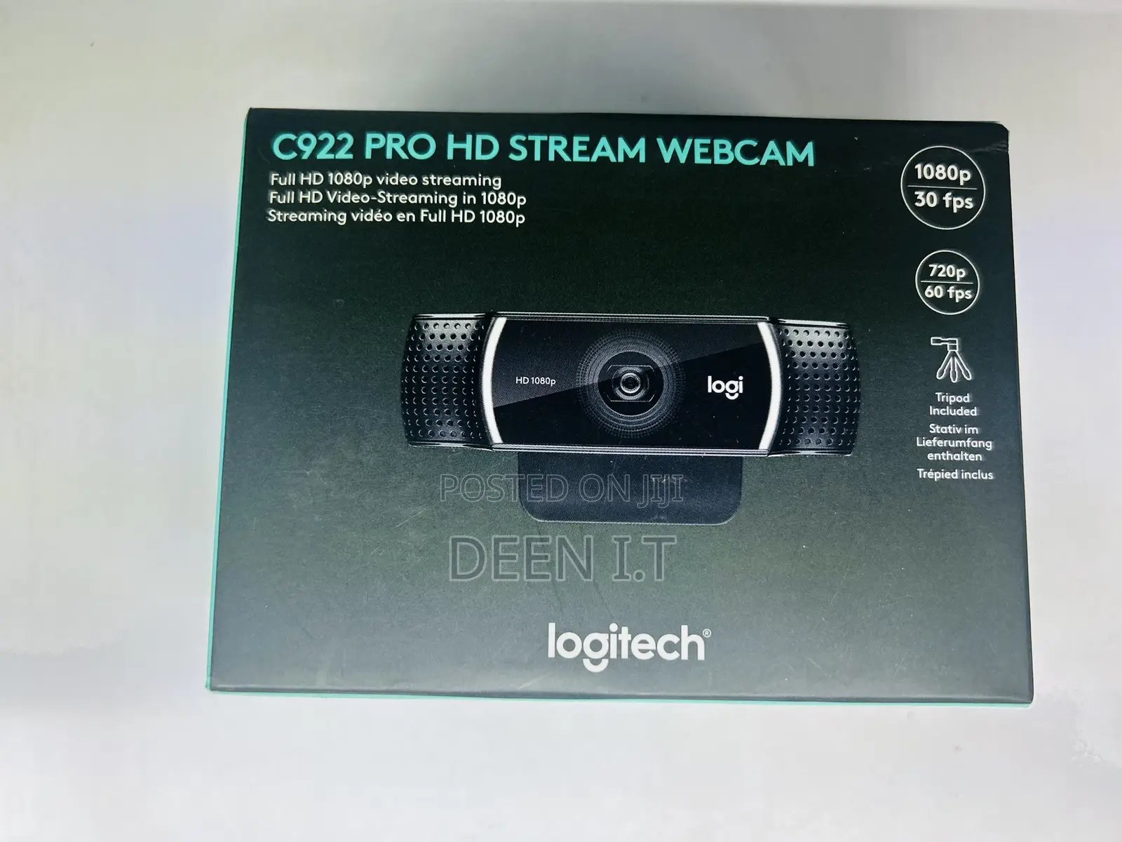 Logitech C922 Pro Hd Webcom