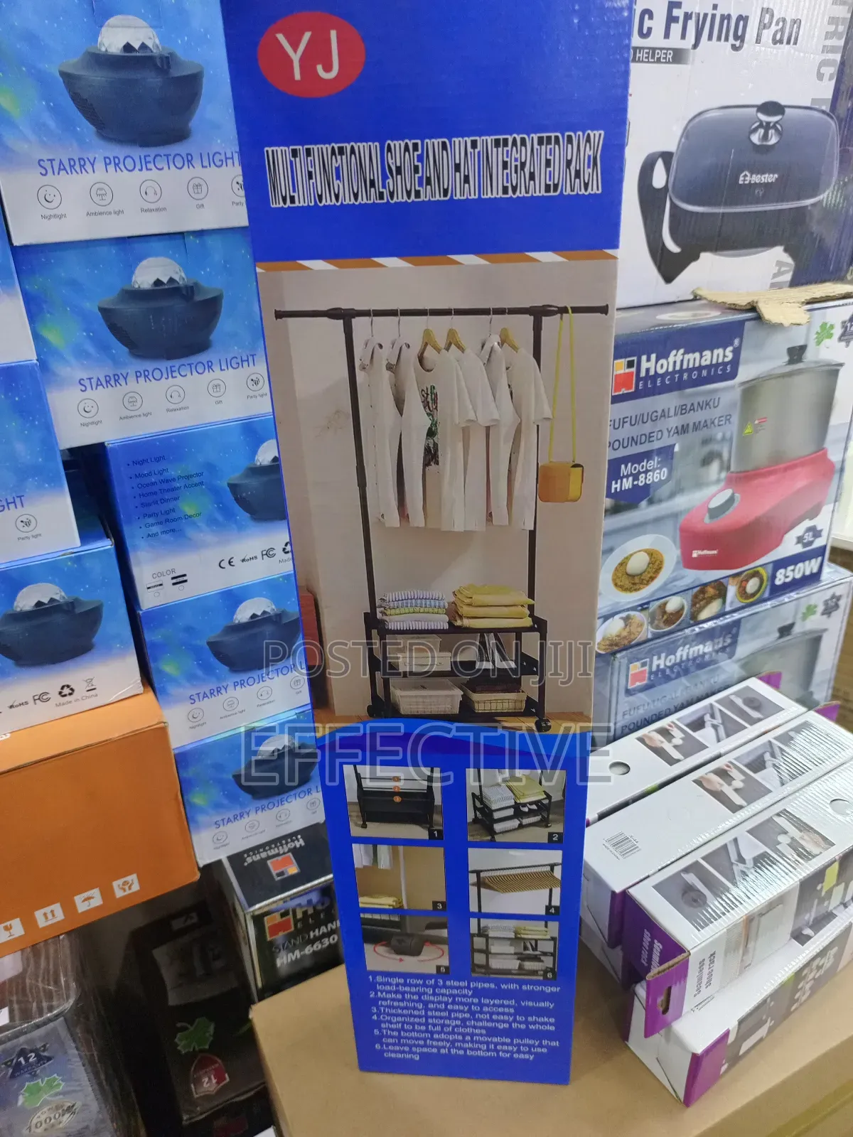 Multifunctional Garment And Shoe Rack.