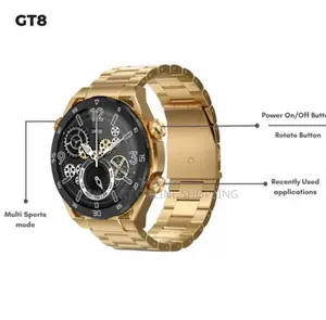 G-Tab Gt8 Smart Watch - Amoled Display
