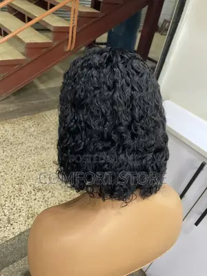 4*4 Pixie Curly Black