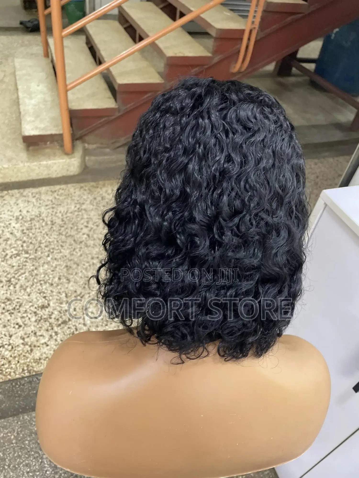 4*4 Pixie Curly Black