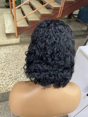 4*4 Pixie Curly Black