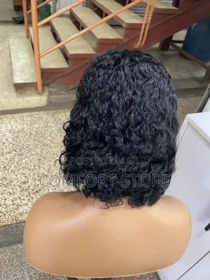 4*4 Pixie Curly Black